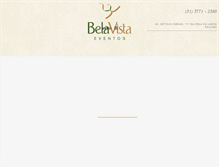 Tablet Screenshot of belavistaclube.com.br